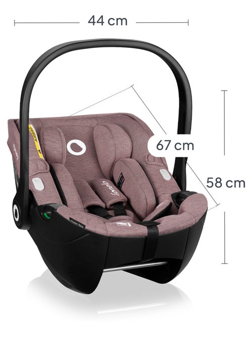 Cosi LIONELO Moxie i-Size - Tejido de bambú - Ligero - Silla de coche 40-87 cm - Grupo 0+ - Kiabi