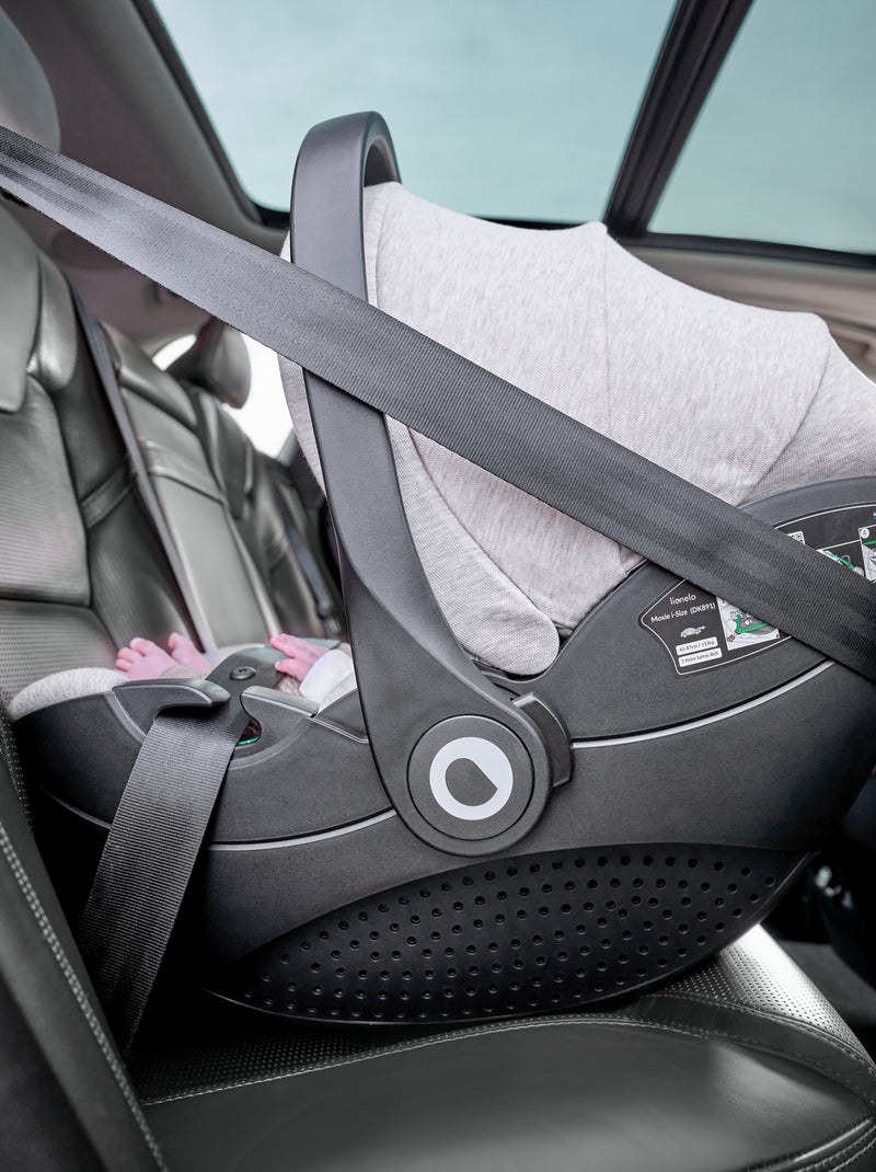 Cosi LIONELO Moxie i-Size - Tejido de bambú - Silla de coche 40-87 cm - Ligera - Grupo 0+ Beige - Kiabi