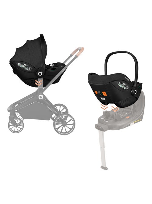 Cosi LIONELO Moxie i-Size - Tejido de bambú - Silla de coche 40-87 cm - Ligera - Grupo 0+ - Kiabi