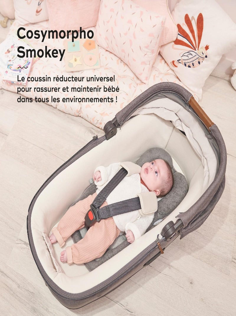 Cosymorpho Smokey: cojín reductor universal para bebés «Babymoov» Gris oscuro - Kiabi