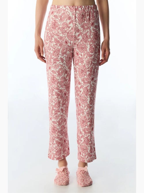 Countryside pantalón de pijama estampado floral penti - Kiabi Countryside pantalón de pijama estampado floral penti - Kiabi