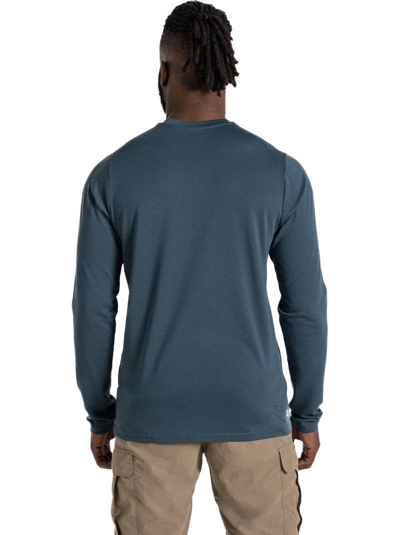 Craghoppers - Camiseta Abel de Nosilife de Manga Larga para Hombre Azul - Kiabi