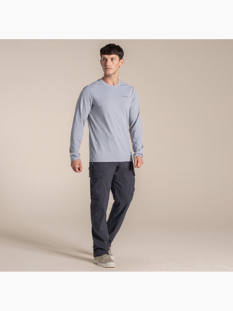 Craghoppers - Camiseta Abel de Nosilife de Manga Larga para Hombre Gris gris claro - Kiabi