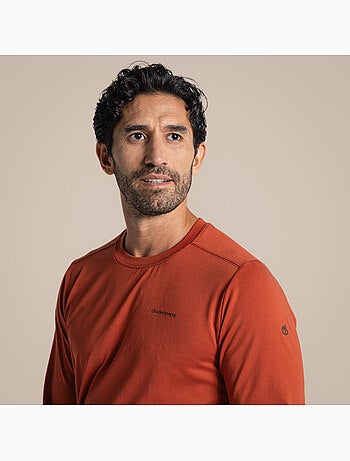 Craghoppers - Camiseta Abel de Nosilife de Manga Larga para Hombre