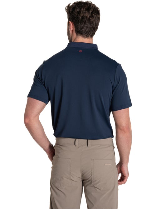 Craghoppers - Polo Bramshaw de Nosilife de Manga Corta Golf para Hombre - Kiabi Craghoppers - Polo Bramshaw de Nosilife de Manga Corta Golf para Hombre - Kiabi