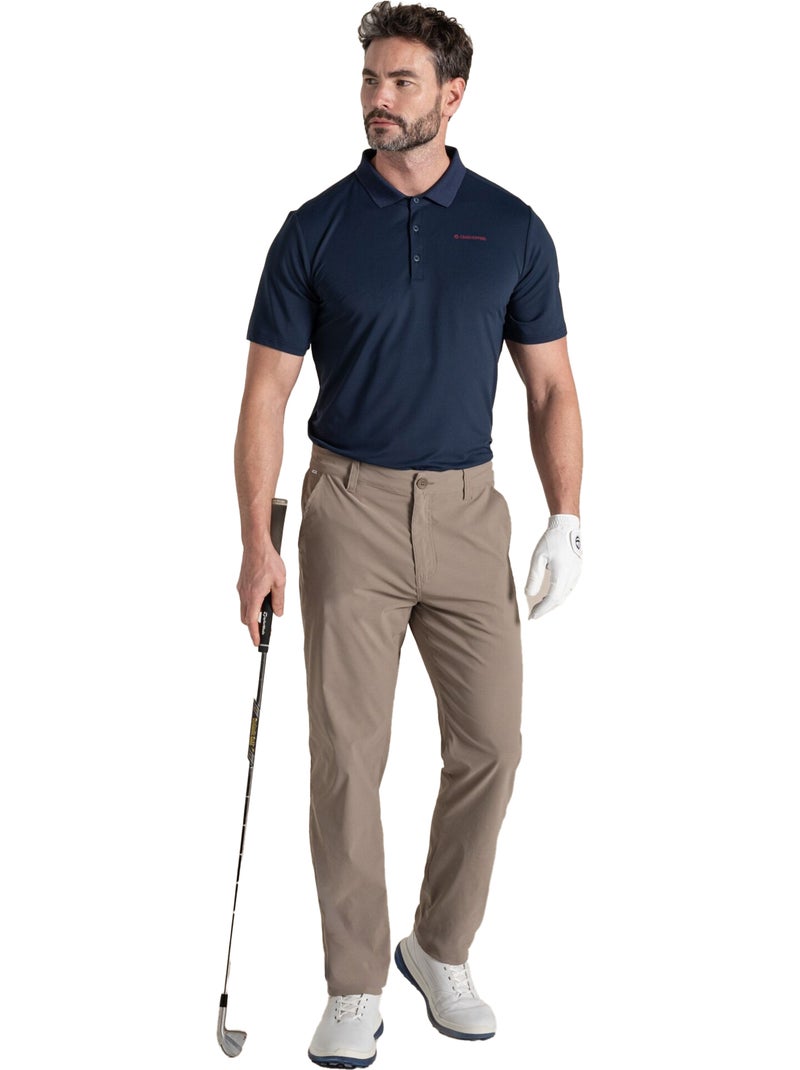 Craghoppers - Polo Bramshaw de Nosilife de Manga Corta Golf para Hombre Azul marino - Kiabi