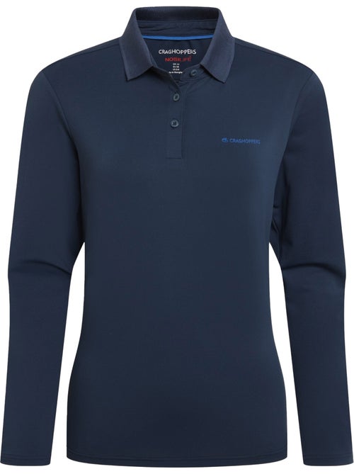 Craghoppers - Polo Thornbury de Nosilife de Manga Larga Golf para Mujer - Kiabi Craghoppers - Polo Thornbury de Nosilife de Manga Larga Golf para Mujer - Kiabi