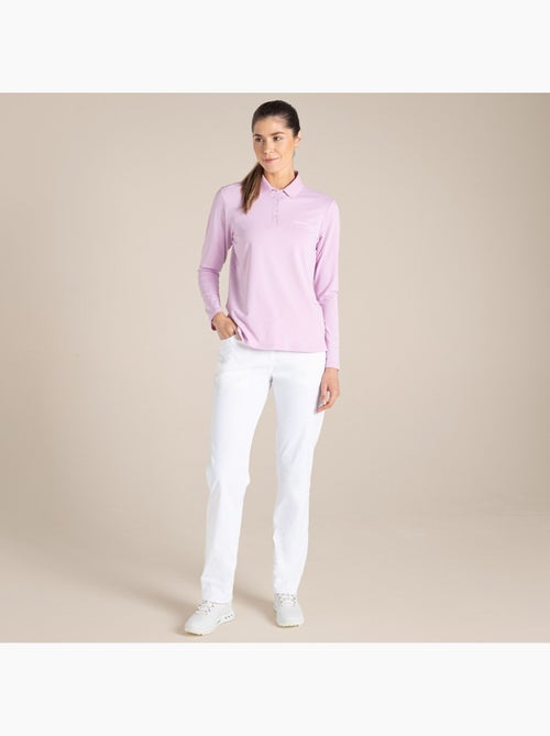 Craghoppers - Polo Thornbury de Nosilife de Manga Larga Golf para Mujer - Kiabi Craghoppers - Polo Thornbury de Nosilife de Manga Larga Golf para Mujer - Kiabi