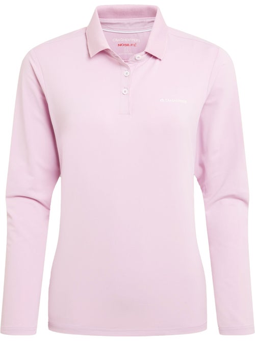 Craghoppers - Polo Thornbury de Nosilife de Manga Larga Golf para Mujer - Kiabi Craghoppers - Polo Thornbury de Nosilife de Manga Larga Golf para Mujer - Kiabi