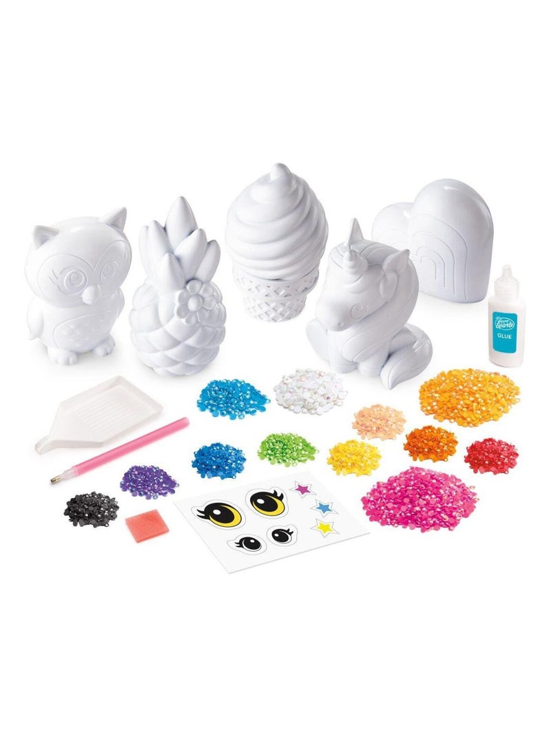 Creaciones de gemas de cristal en 3D Multicolor - Kiabi