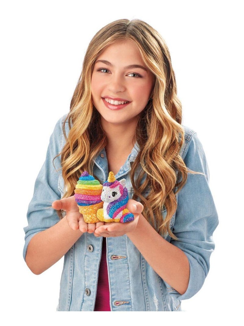 Creaciones de gemas de cristal en 3D Multicolor - Kiabi