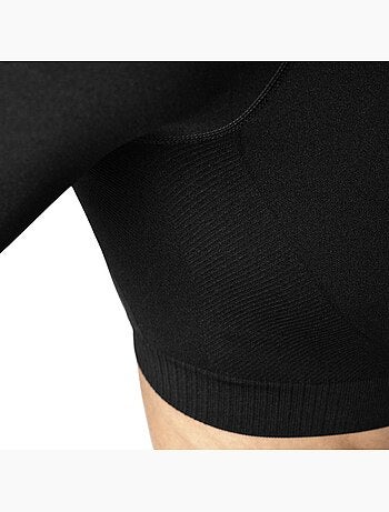 Crop top deportivo sin costuras manga larga mujer fitness mujer tempo