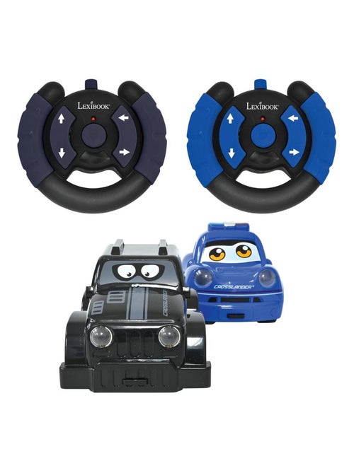 Crosslander Twin Juego de coche de policía y coche de ladrón - Kiabi