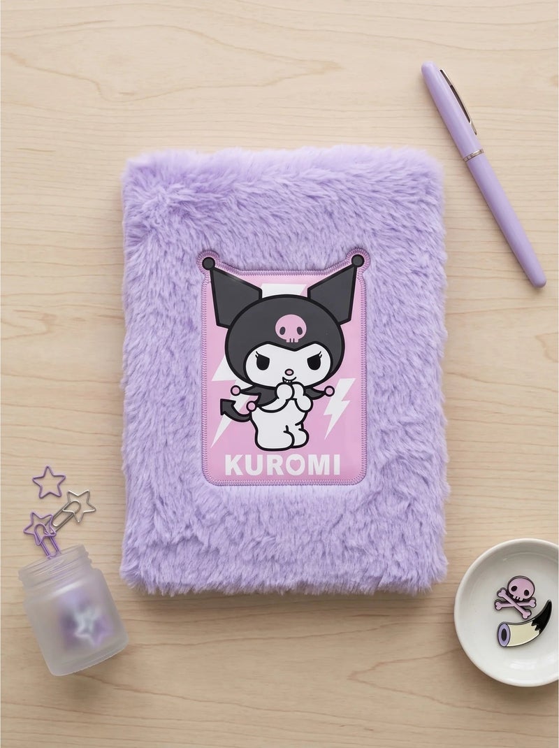Cuaderno peluche a5 tapa suave kuromi sanrio Multicolor - Kiabi