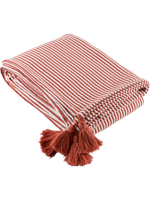 Cuadros a rayas con borlas - Kiabi