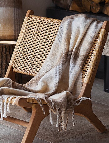 Cuadros escoceses con efecto mohair