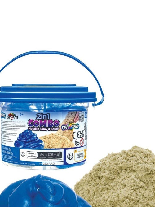 Cubo combinado de arena viscosa 2 en 1 - Kiabi