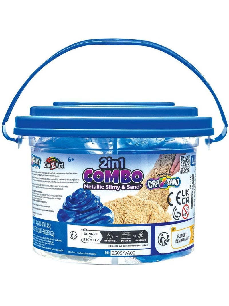 Cubo combinado de arena viscosa 2 en 1 N/D - Kiabi