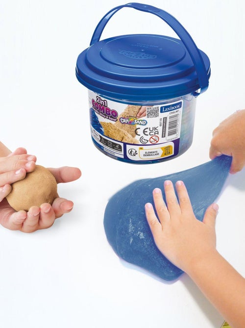 Cubo combinado de arena viscosa 2 en 1 - Kiabi