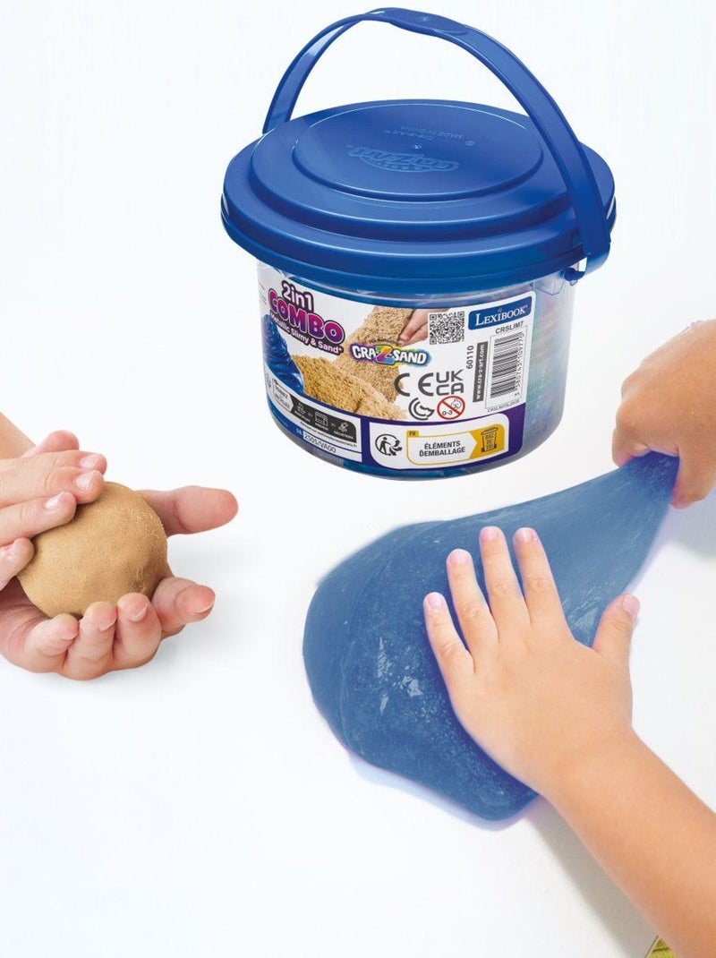 Cubo combinado de arena viscosa 2 en 1 N/D - Kiabi