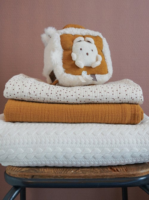 Cubo de actividades oso para bebé - Kiabi