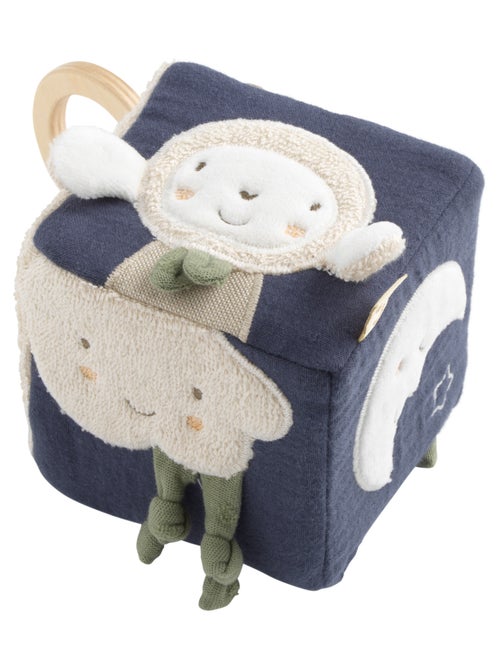 Cubo de actividades para bebé de algodón - SAUTHON - Kiabi