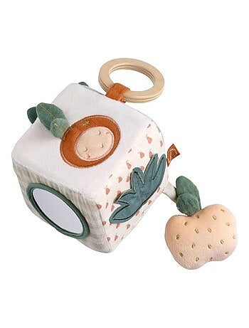 Cubo de actividades para bebés de terciopelo - SAUTHON