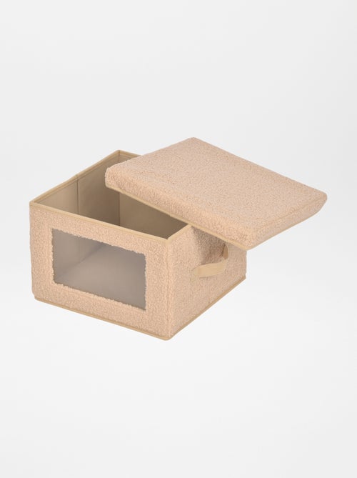 Cubo de almacenaje con ventana - Kiabi