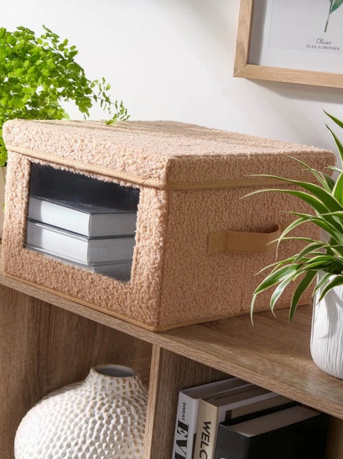 Cubo de almacenaje con ventana - Kiabi