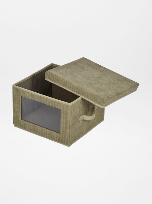 Cubo de almacenaje con ventana - Kiabi