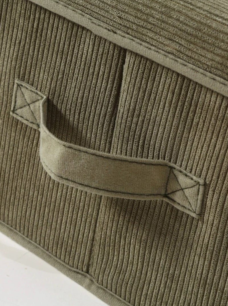 Cubo de almacenaje con ventana KAKI - Kiabi