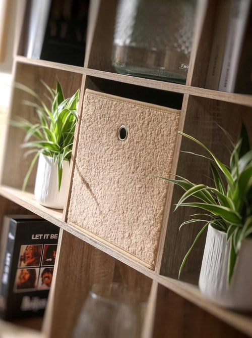 Cubo de almacenaje de punto de rizo - Kiabi