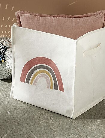 Cubo de almacenaje de tela