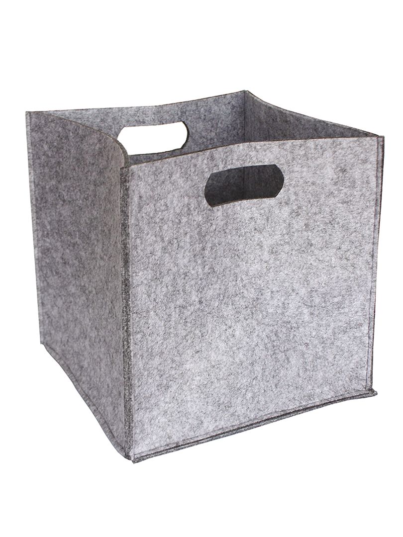 Cubo de almacenaje gris - Kiabi