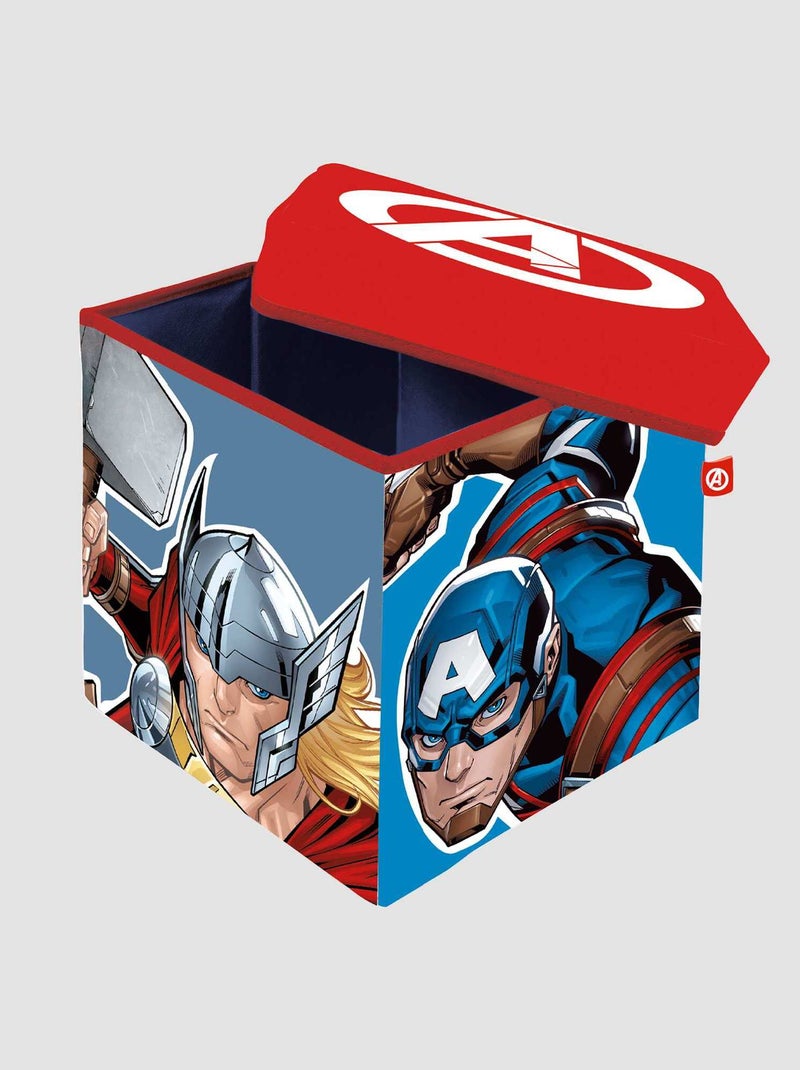 Cubo de almacenaje 'Los Vengadores' ROJO - Kiabi