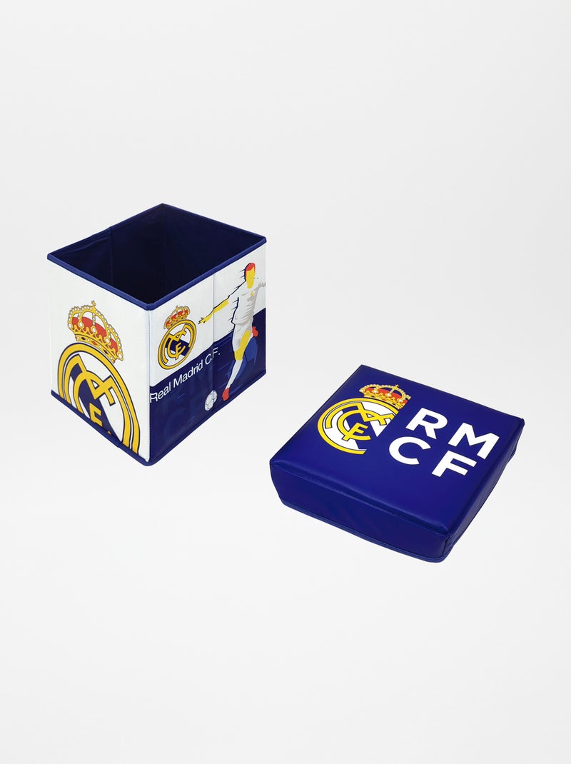 Cubo de almacenaje 'Real Madrid' AZUL - Kiabi