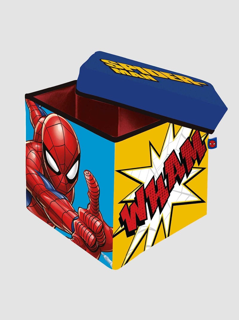 Cubo de almacenaje 'Spiderman' ROJO - Kiabi