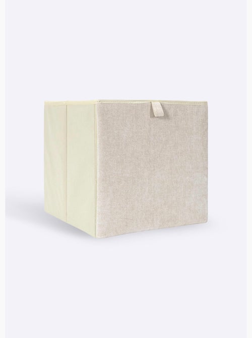 Cubo de almacenamiento de tela plegable - afibel - Kiabi Cubo de almacenamiento de tela plegable - afibel - Kiabi