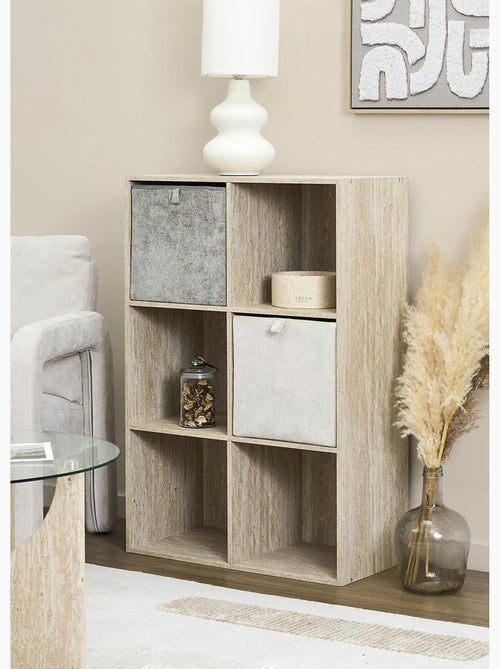 Cubo de almacenamiento de tela plegable - AFIBEL - Kiabi