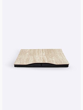Cubo de almacenamiento plegable con efecto texturizado. - AFIBEL
