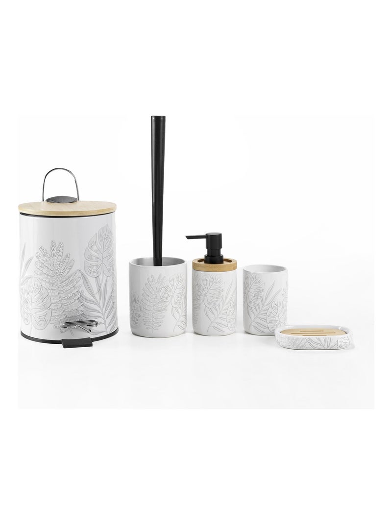 Cubo de basura con pedal Gris - Kiabi