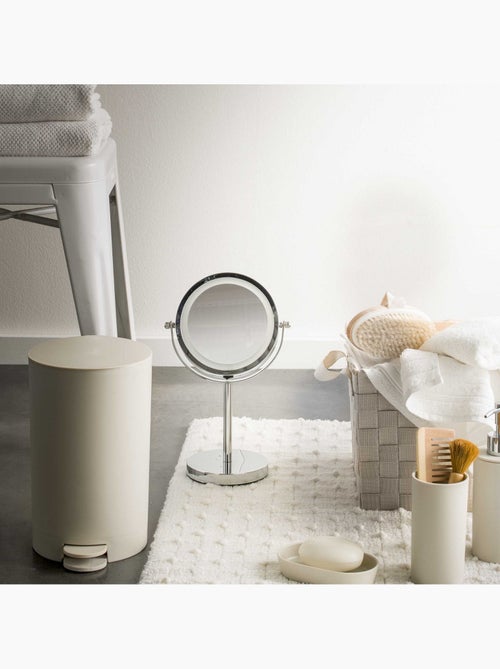 Cubo de basura con pedal para baño, 3 l - Kiabi Cubo de basura con pedal para baño, 3 l - Kiabi