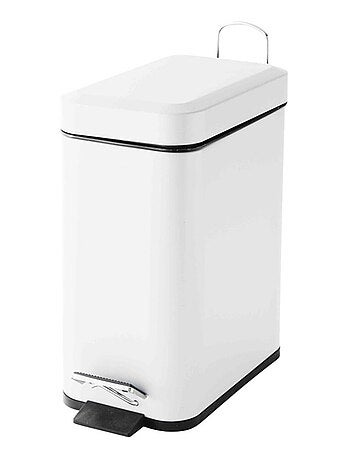 Cubo de basura con pedal para el baño 5 litros