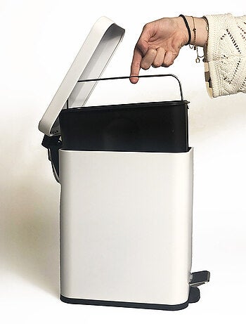 Cubo de basura con pedal para el baño 5 litros
