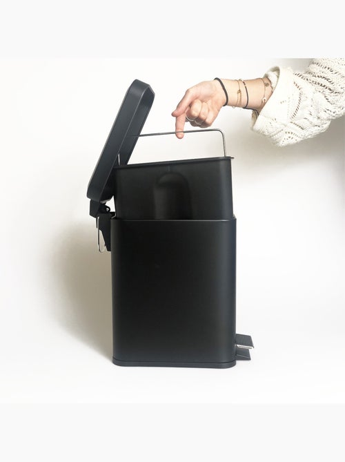 Cubo de basura con pedal para el baño 5 litros - Kiabi