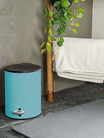 Cubo de basura de metal para el baño 3 litros