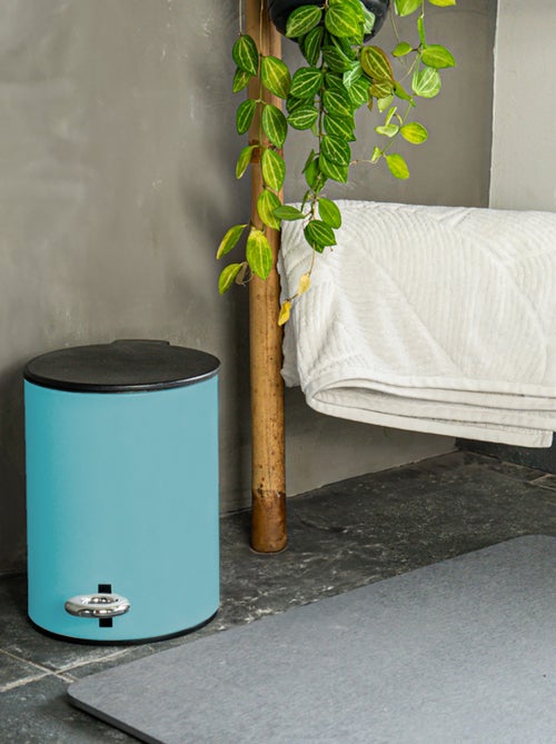 Cubo de basura de metal para el baño 3 litros - Kiabi