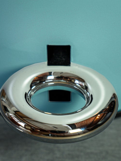 Cubo de basura de metal para el baño 3 litros - Kiabi