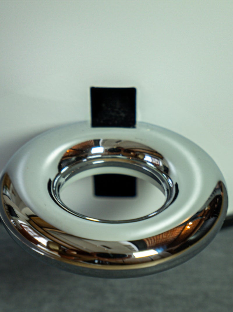 Cubo de basura de metal para el baño 3 litros Blanco - Kiabi