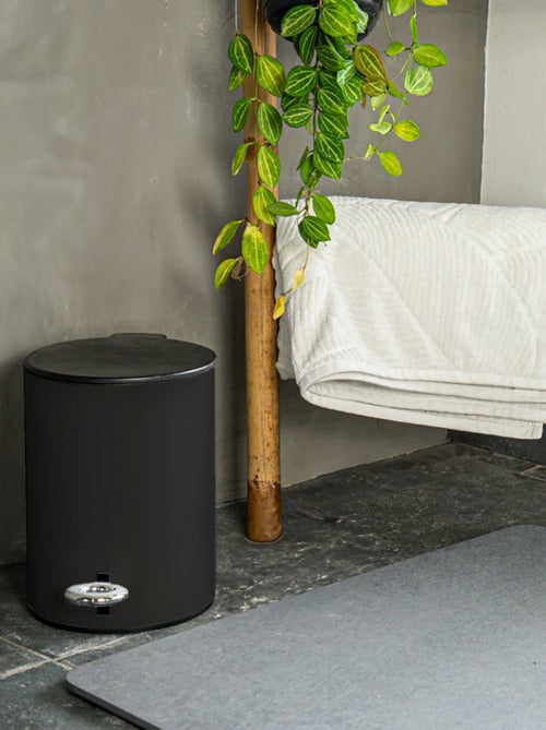 Cubo de basura de metal para el baño 3 litros - Kiabi